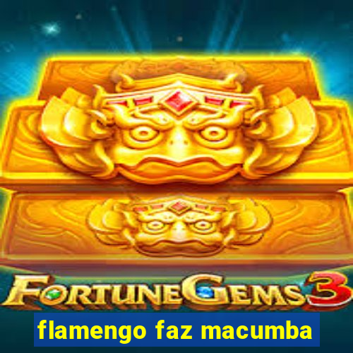 flamengo faz macumba